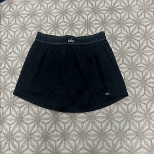 ALO Yoga Black Mini Skirt